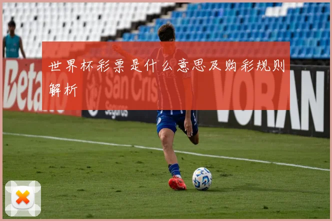 世界杯彩票是什么意思及购彩规则解析